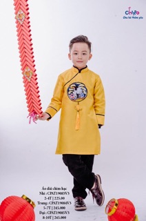 Áo dài cách tân bé trai 5-7 tuổi