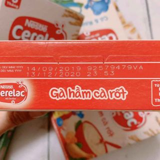 Bột ăn dặm Nestle cho bé 8m