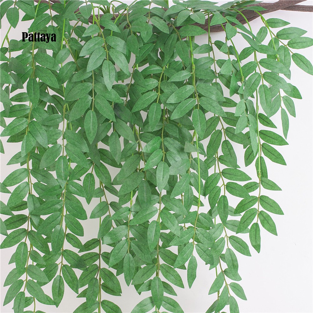 1 Chùm Lá Nho Nhân Tạo Treo Tường Trang Trí