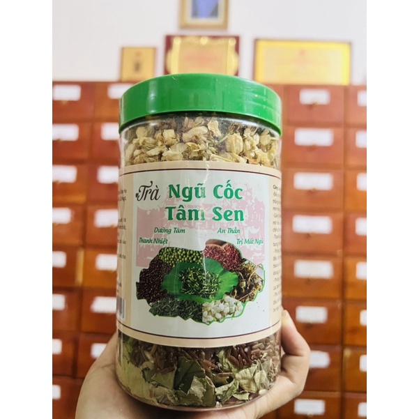 Trà Ngũ Cốc Tâm Sen ( Loại đặc biệt- Nguyên liệu mới thơm)