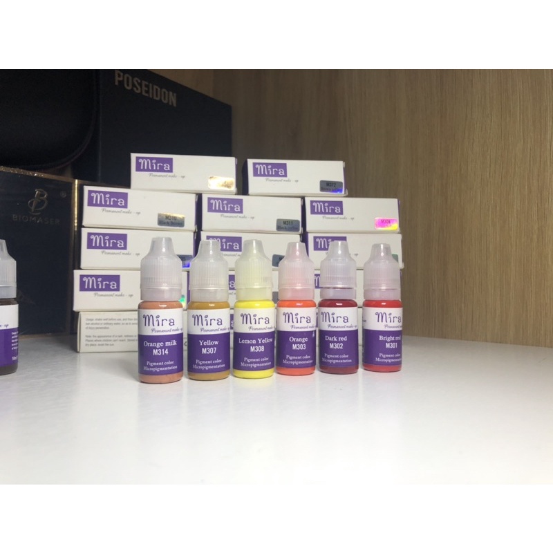 Mực MIRA Mực Phun Xăm ,Mực ĐỨC Chuẩn