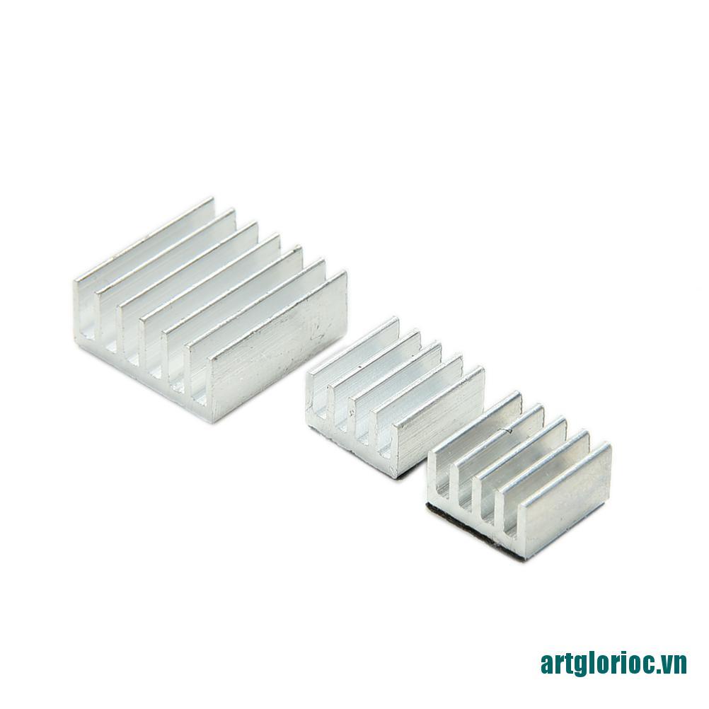 hot&Aluminum Heatsink x3pcs - Protect OverClocking Raspberry Pi 2 & Model B