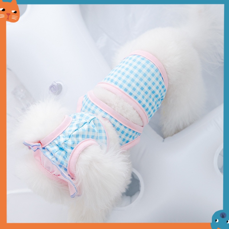 Bộ Đồ Bơi Liền Thân Kèm Nón Bơi Lội Dành Cho Thú Cưng Size S-XL