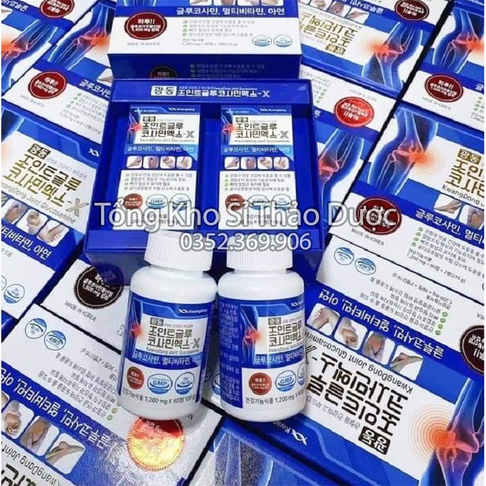 Bổ khớp Kwangdong Hàn Quốc (2 hộp x 90v) - Sản phẩm cao cấp