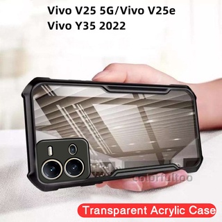 Ốp Điện Thoại Silicon Mềm Trong Suốt Chống Sốc Chống Rơi Cho Vivo V25 5G V25Pro V25e Y35 2022