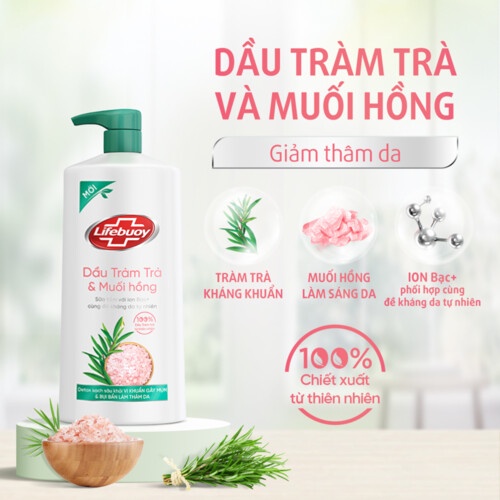 Sữa Tắm Lifebuoy 850gr Detox Và Sạch Sâu Khỏi Bụi Mịn Pm2.5 Detox 100% Từ Thiên Nhiên Diệt Khuẩn  | BigBuy360 - bigbuy360.vn