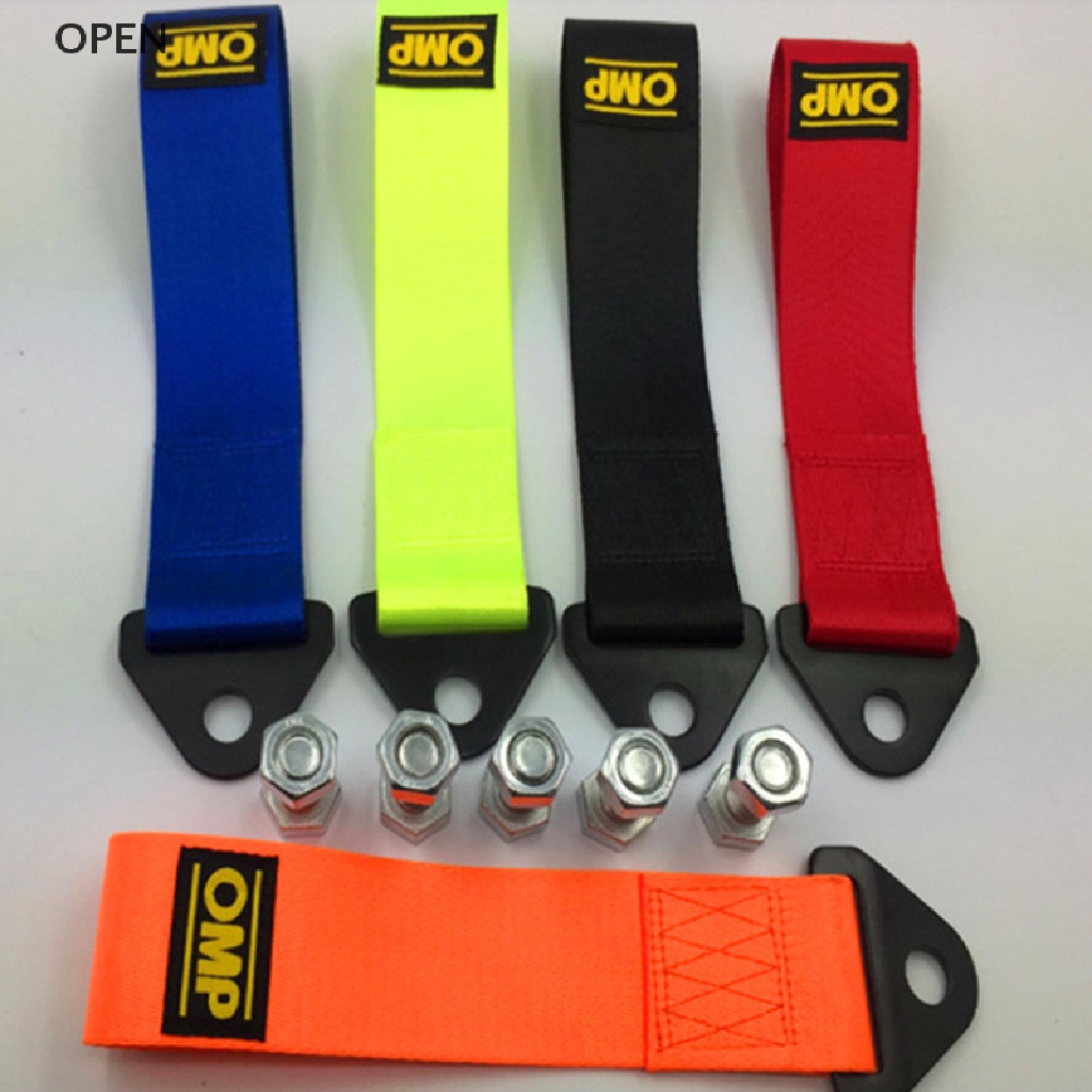 op High-Strength Nylon Tow Strap Universal Car Racing Tow Ropes Auto Trailer Ropes my