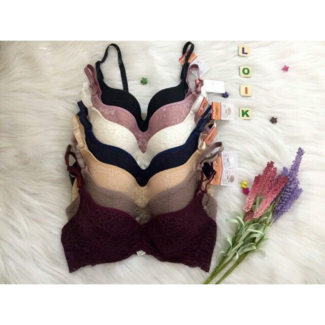 ♥️ Áo Lót Nữ ♥️Áo Ngực Ren Mỏng Ôm Và Nâng Siêu Êm Hàng VNXK M291