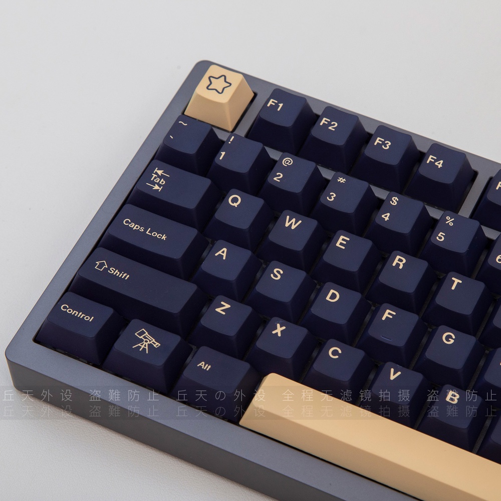 124 Phím GMK Stargaze Keycaps Cherry Profile Bàn phím cơ PBT DYE SUB Bàn phím cơ Keycap