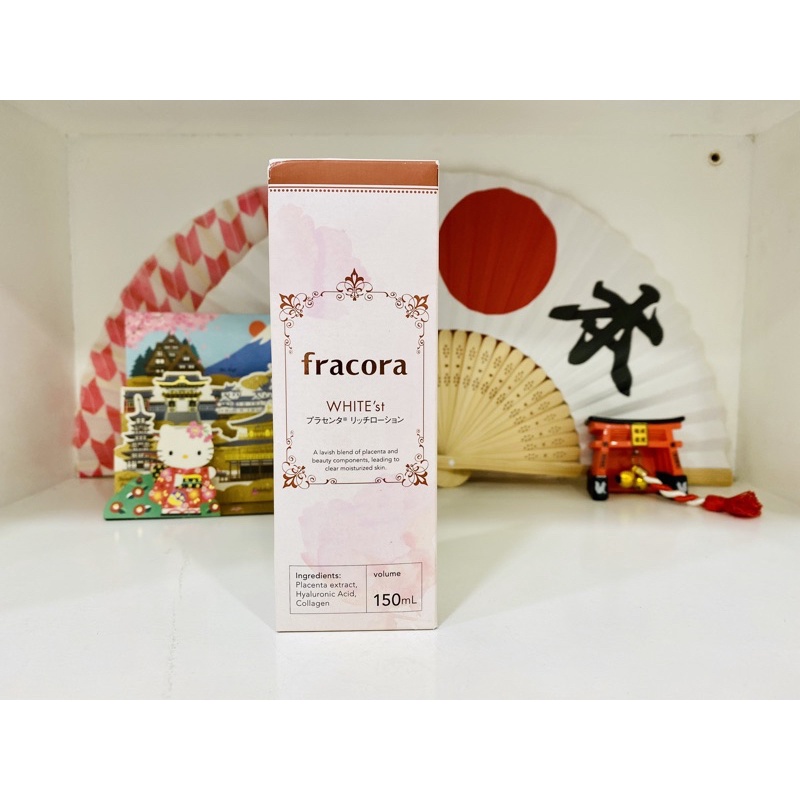 Tinh chất nhau thai Fracora WHITE’st Chiết xuất nhau thai tươi 30ml