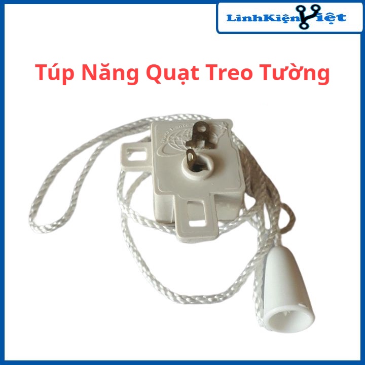 Túp năng, công tắc quạt điện treo tường thay thế tiện dụng