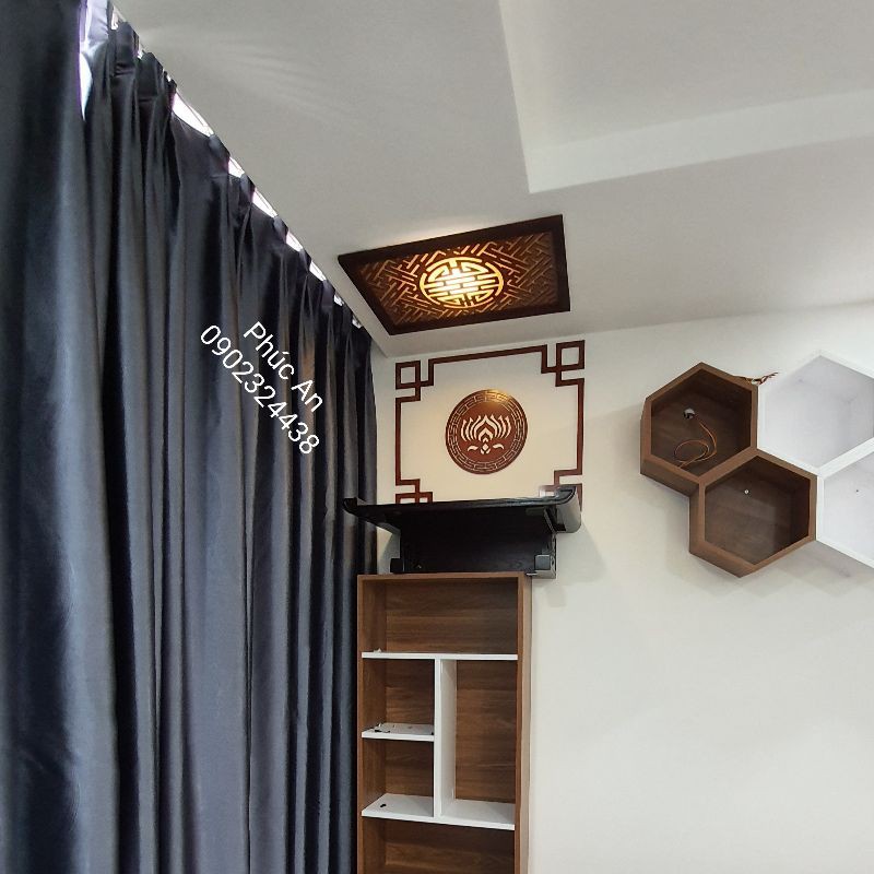 Mẫu bàn thờ treo tường đơn giản đẹp phù hợp với căn nhà nhỏ size 60-40 giao đầy đủ y hình