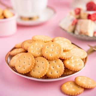 Bánh Quy Mặn Tròn Túi Zip 250gr/ 500gr
