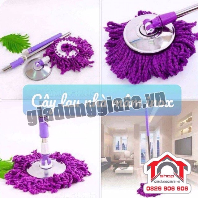 Cây lau nhà rời mâm inox
