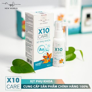 Xịt phụ khoa X10 Care 50ml (Date mới nhất)