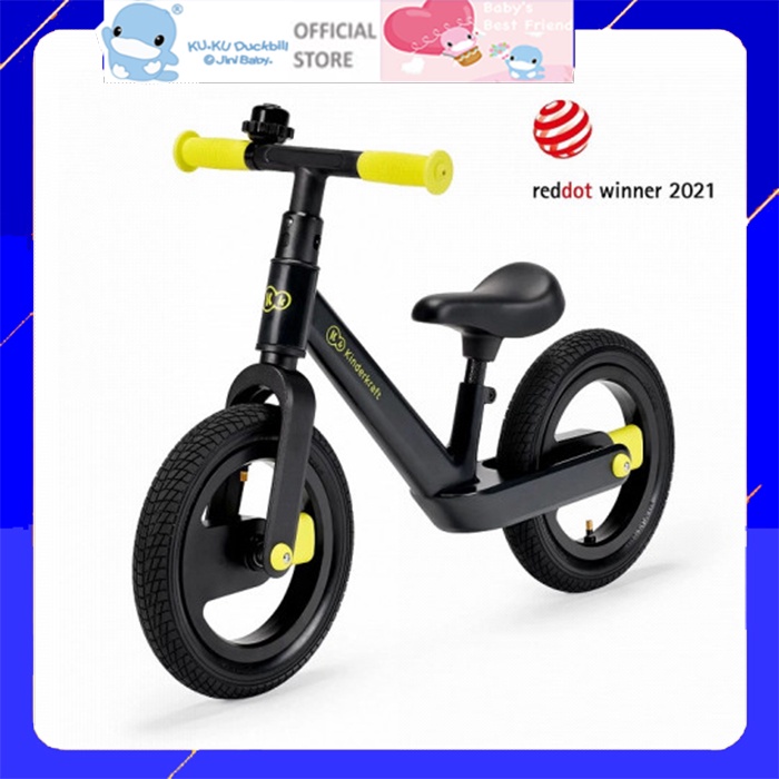 [ BẢO HÀNH 1 NĂM ] Xe thăng bằng cho bé Kinderkraft Goswift - Màu đen [TP.HCM FREESHIP]