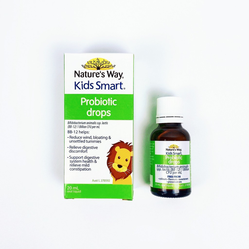 Men vi sinh Kids Smart Probiotic Nature's Way  20ml - Úc