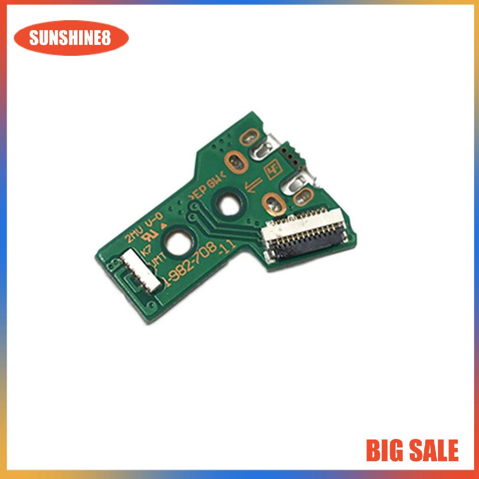 【SUN】JDS-055 Handle charging socket switch board 12PIN cable Module for ps4