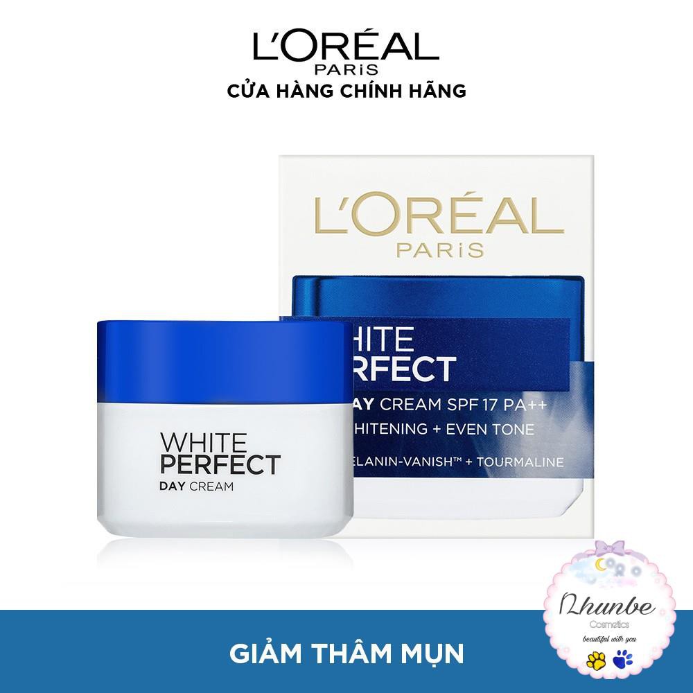 Kem dưỡng trắng da vitamin L’Oreal Paris White Perfect ban ngày SPF17 PA++ 50ml (Kem ngày)