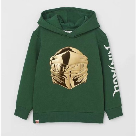 Áo hoodie nỉ Ninjago Xanh