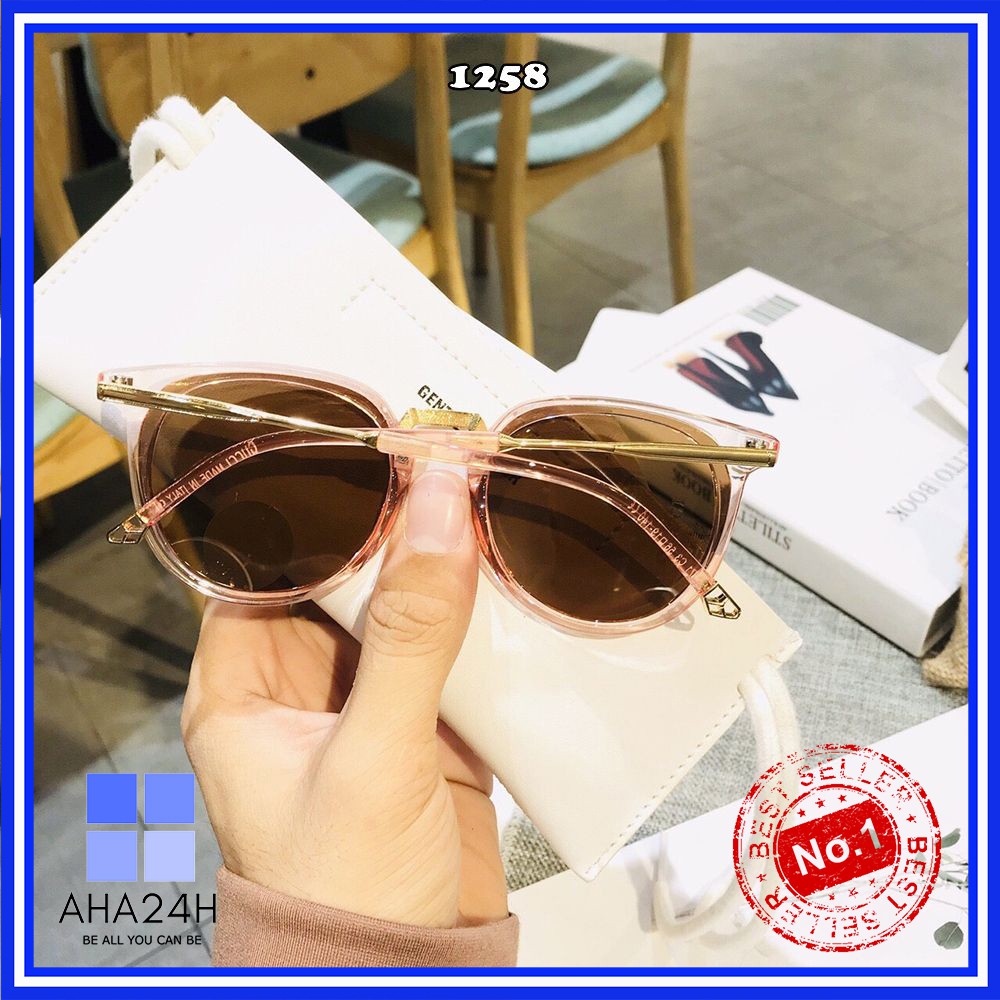 KÍNH MÁT NỮ THỜI TRANG TRÒNG POLARIZED CAO CẤP MẪU HOT NHẤT 2019 AH1258