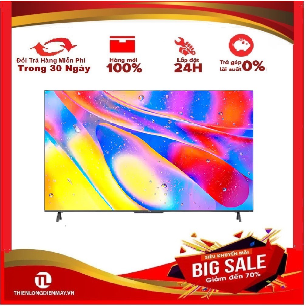 Android Tivi QLED 4K TCL 50 Inch 50C725