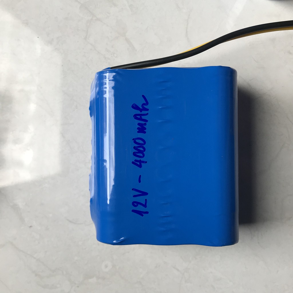 Pin loa Bluetooh, loa Kéo công suất lớn 12V (10000mAh)