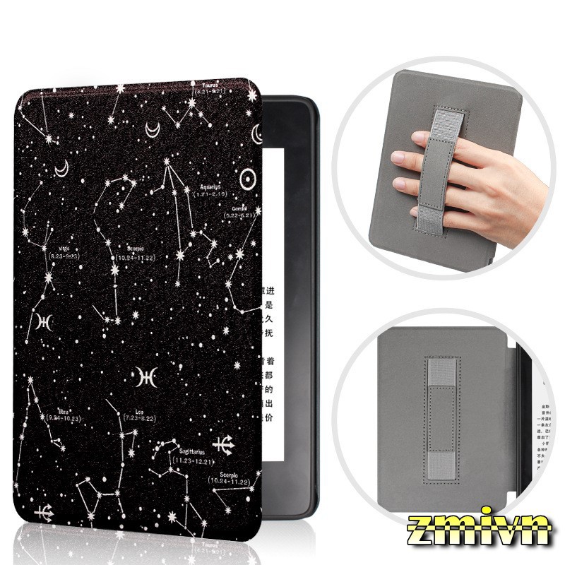 [Kindle Paperwhite 4] Bao da Kindle Paperwhite 4 - có đai xỏ ngón