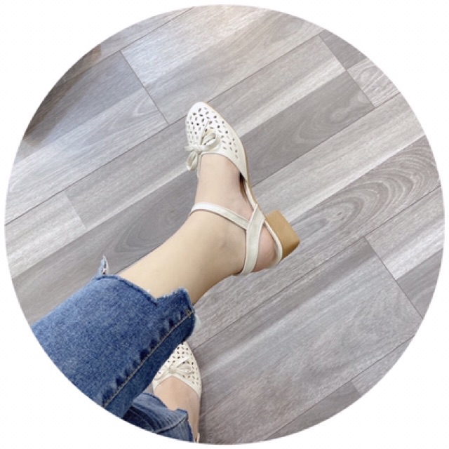 Giầy hè nữ cực xinh ( hình thật )