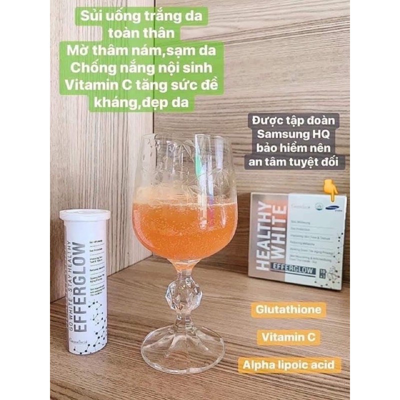 Sủi Trắng da EFFERGLOW Healthy White. | BigBuy360 - bigbuy360.vn