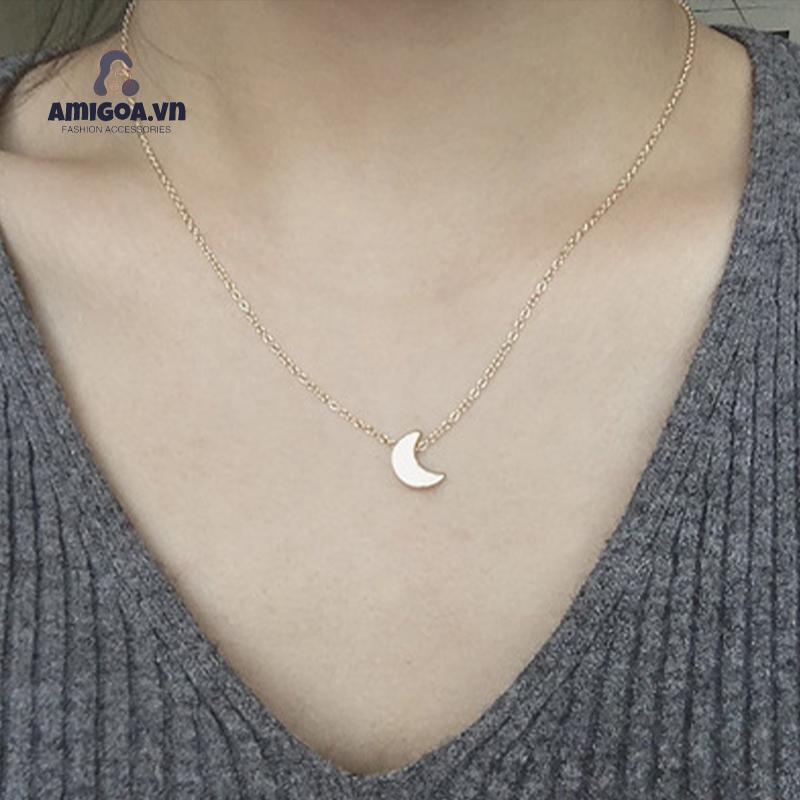 ✨✨Vòng cổ gắn hình mặt trăng cao cấp
