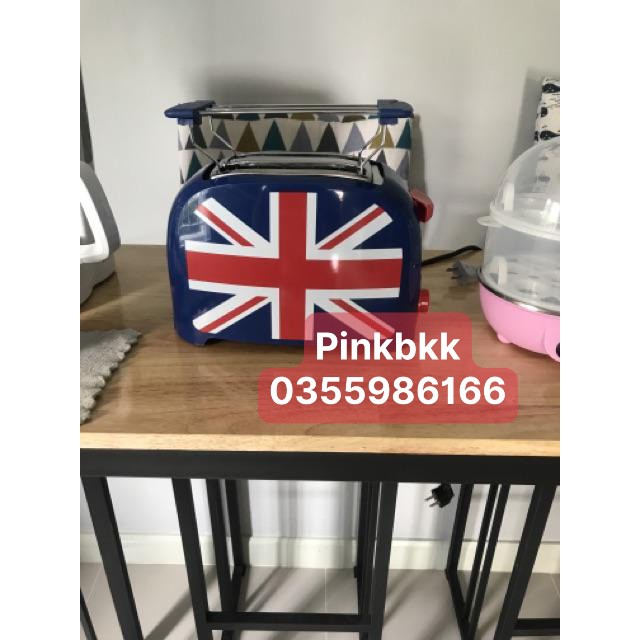Máy nướng bánh mỳ Thái Lan cờ Anh 6001