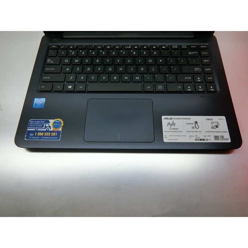 Laptop Cũ Asus E402SA CPU Celeron N3050 Ram 2GB Ổ Cứng SSD 120GB VGA Intel HD Graphics LCD 14.0" inch.