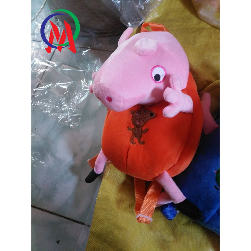 [Hàng quảng châu loại 1] Balo Heo Peppa cho bé