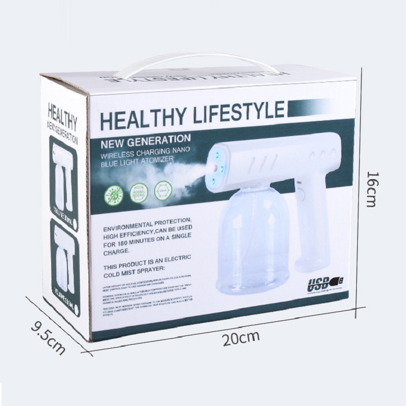 Súng phun sương tiệt trùng, máy phun sương nano tiệt trùng dung tích 500ml