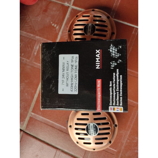 Còi đĩa ô tô NiMax 24v DC