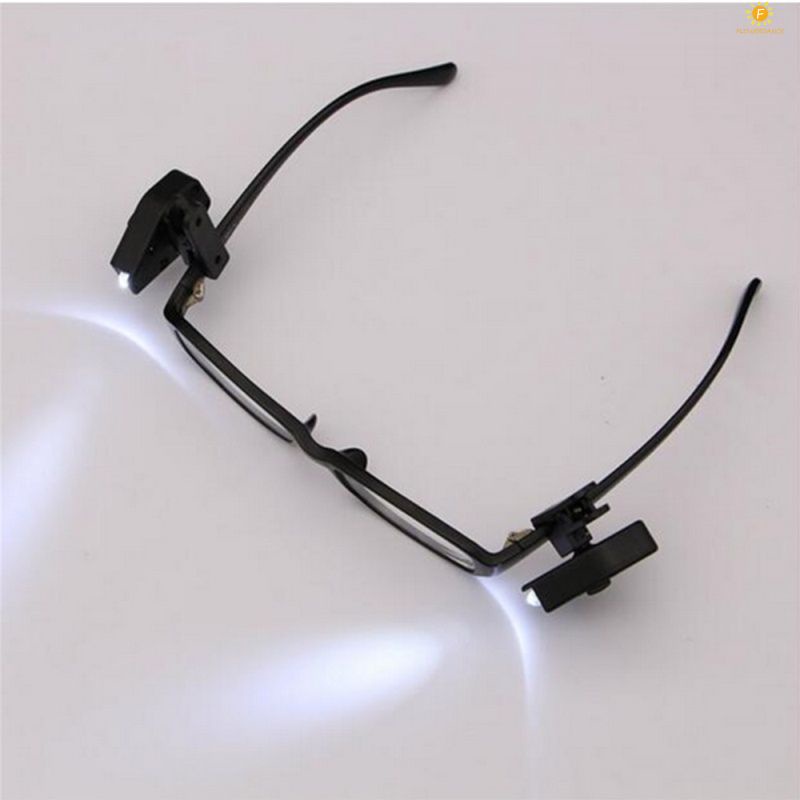 Mini 2 Kính Kẹp Đèn Đọc Sách Linh Hoạt Điều Chỉnh Đèn Ngủ Dùng Cho Mắt Kính Đa Năng Mini Di Động Đèn LED Có Kẹp ký Túc Xá Đèn Học FLOWERDANCE