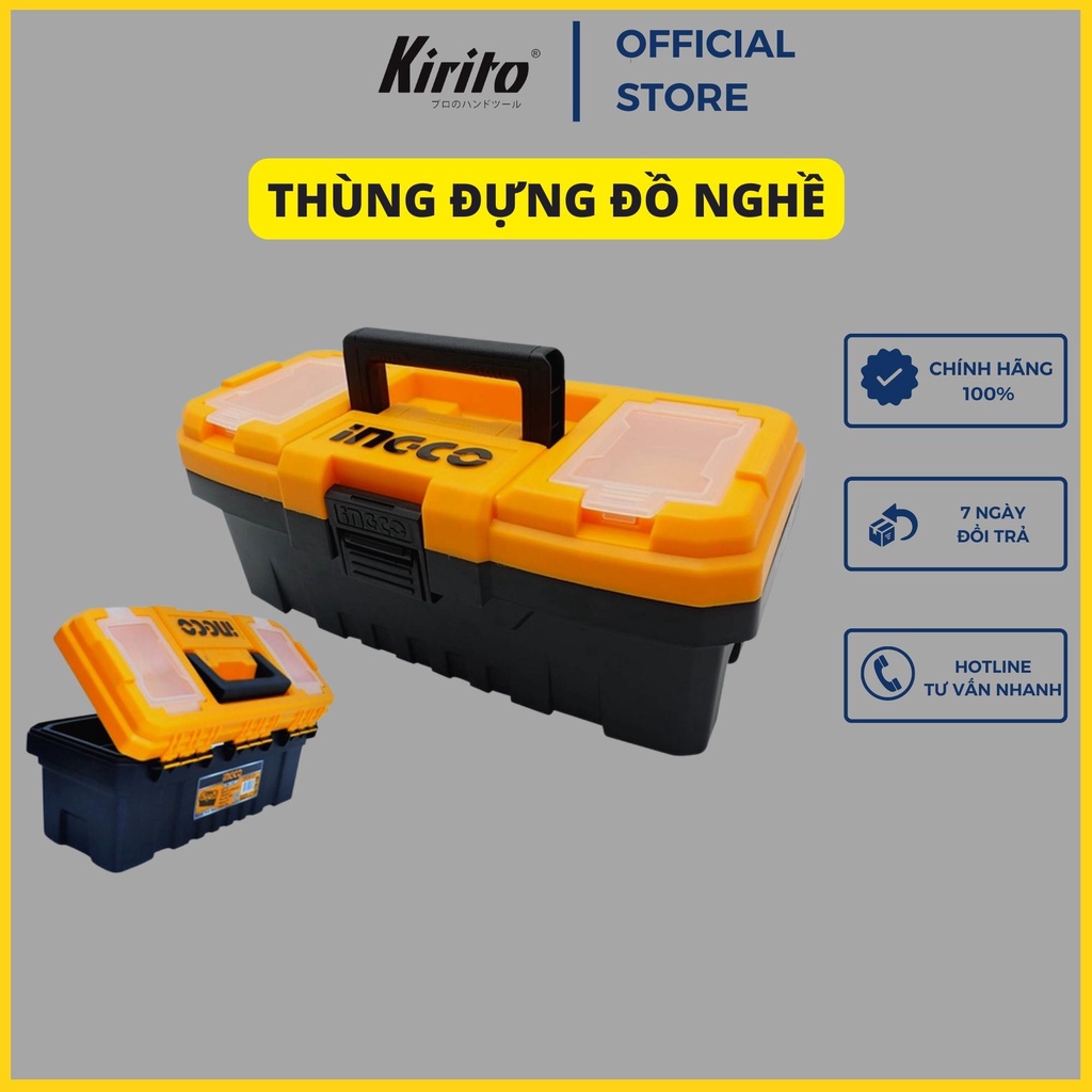 Thùng đựng đồ nghề INGCO nhựa PP siêu bền