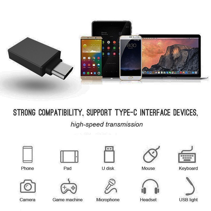 Đầu chuyển đổi chuyển đổi type C sang USB OTG | BigBuy360 - bigbuy360.vn