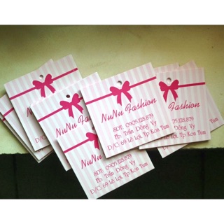 IN TAG MÁC sản phẩm / CARD VISIT