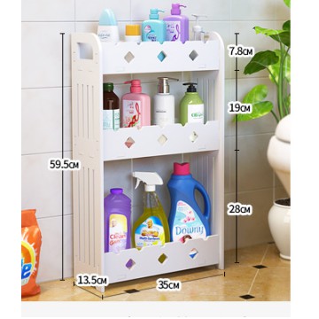 Kệ Nhà Tắm 3 Tầng Chống Nước Tiện Lợi Thương Hiệu IGEA IG277 | BigBuy360 - bigbuy360.vn