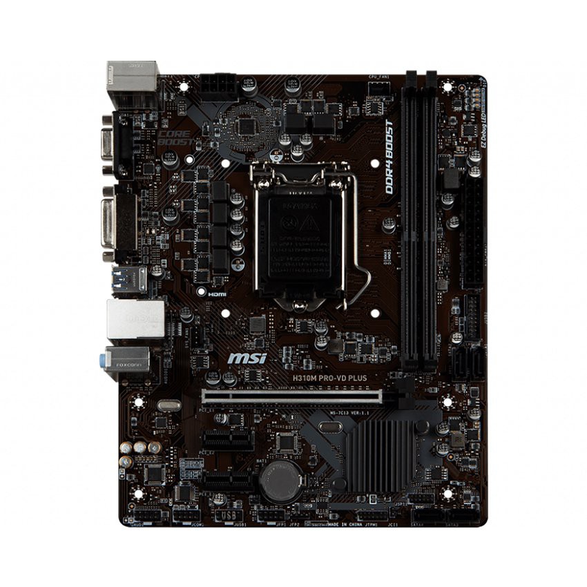 Mainboard MSI H310M Pro VD Plus chính hãng giá rẻ dành cho máy tính để bàn