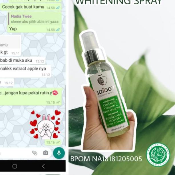Bình Xịt Làm Trắng Sabo7 Dung Tích 80Ml Tiện Dụng ⅍ | BigBuy360 - bigbuy360.vn