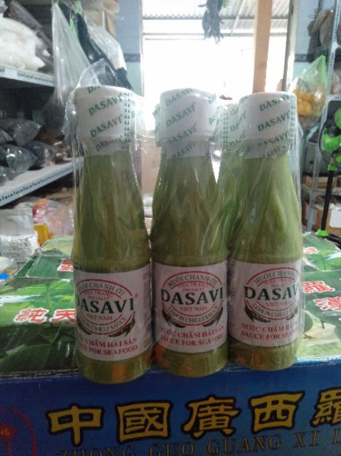 MUỐI CHANH ỚT XANH DASAVI-NƯỚC SỐT CHẤM HẢI SẢN