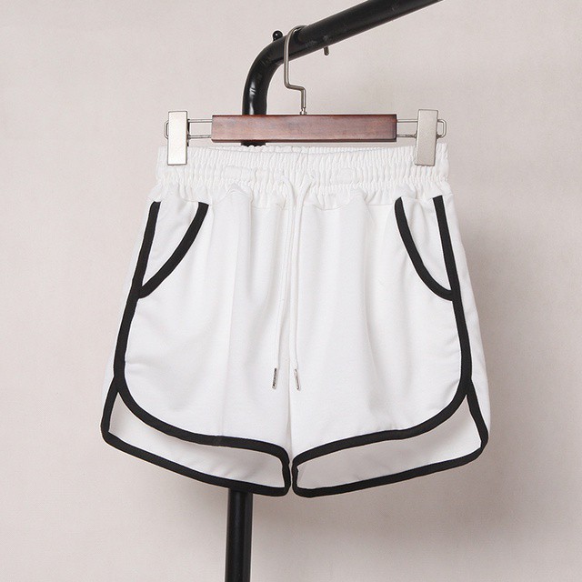 Quần short đùi nữ thể thao chất thun dày dặn co giãn thoải mái