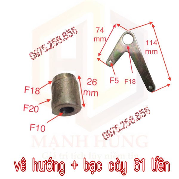 vê hướng + bạc cày 61 liền