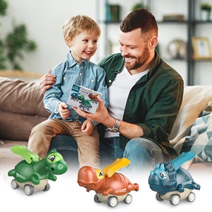 Set 3 Đồ Chơi Khủng Long Dễ Thương Dành Cho Bé 1-6 Tuổi