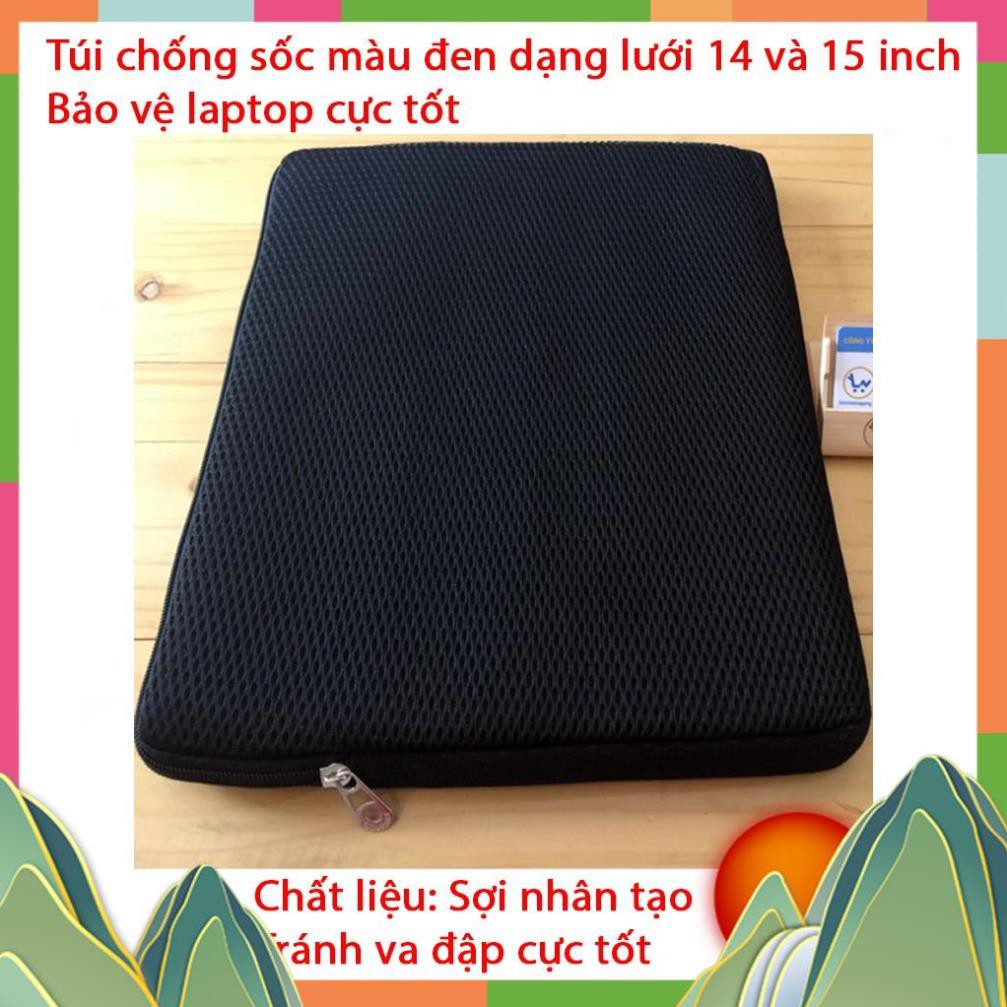 Túi chống sốc Laptop 14 inch - 15,6 inch - Màu đen - Cực tiện lợi [ED] | WebRaoVat - webraovat.net.vn