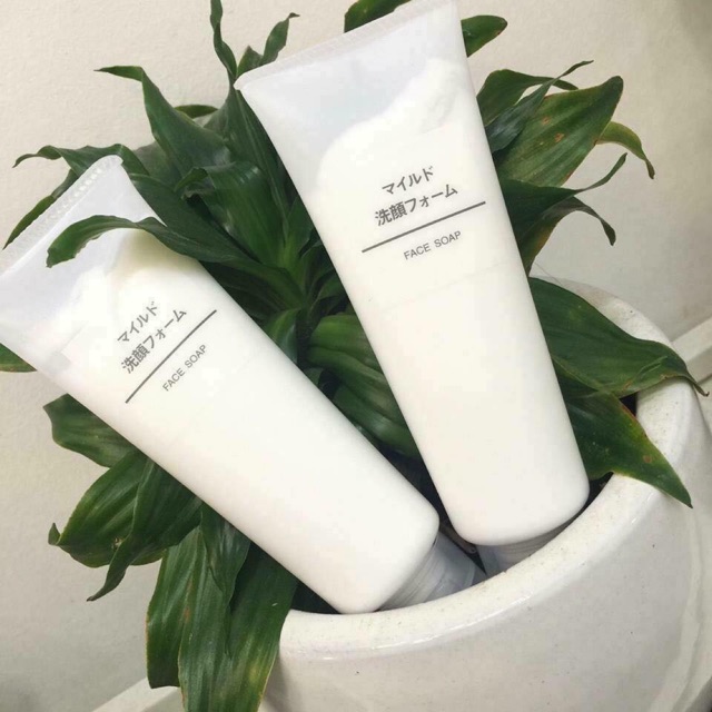 Sửa rửa mặt Muji Face Soap -Nhật bản