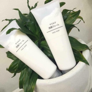Sửa rửa mặt Muji Face Soap -Nhật bản